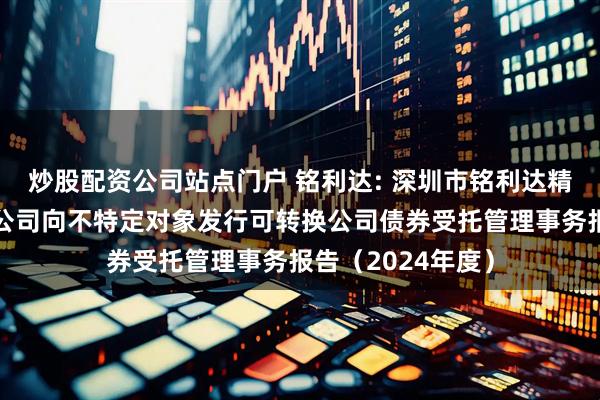 炒股配资公司站点门户 铭利达: 深圳市铭利达精密技术股份有限公司向不特定对象发行可转换公司债券受托管理事务报告（2024年度）