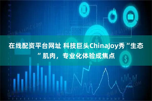 在线配资平台网址 科技巨头ChinaJoy秀“生态”肌肉，专业化体验成焦点